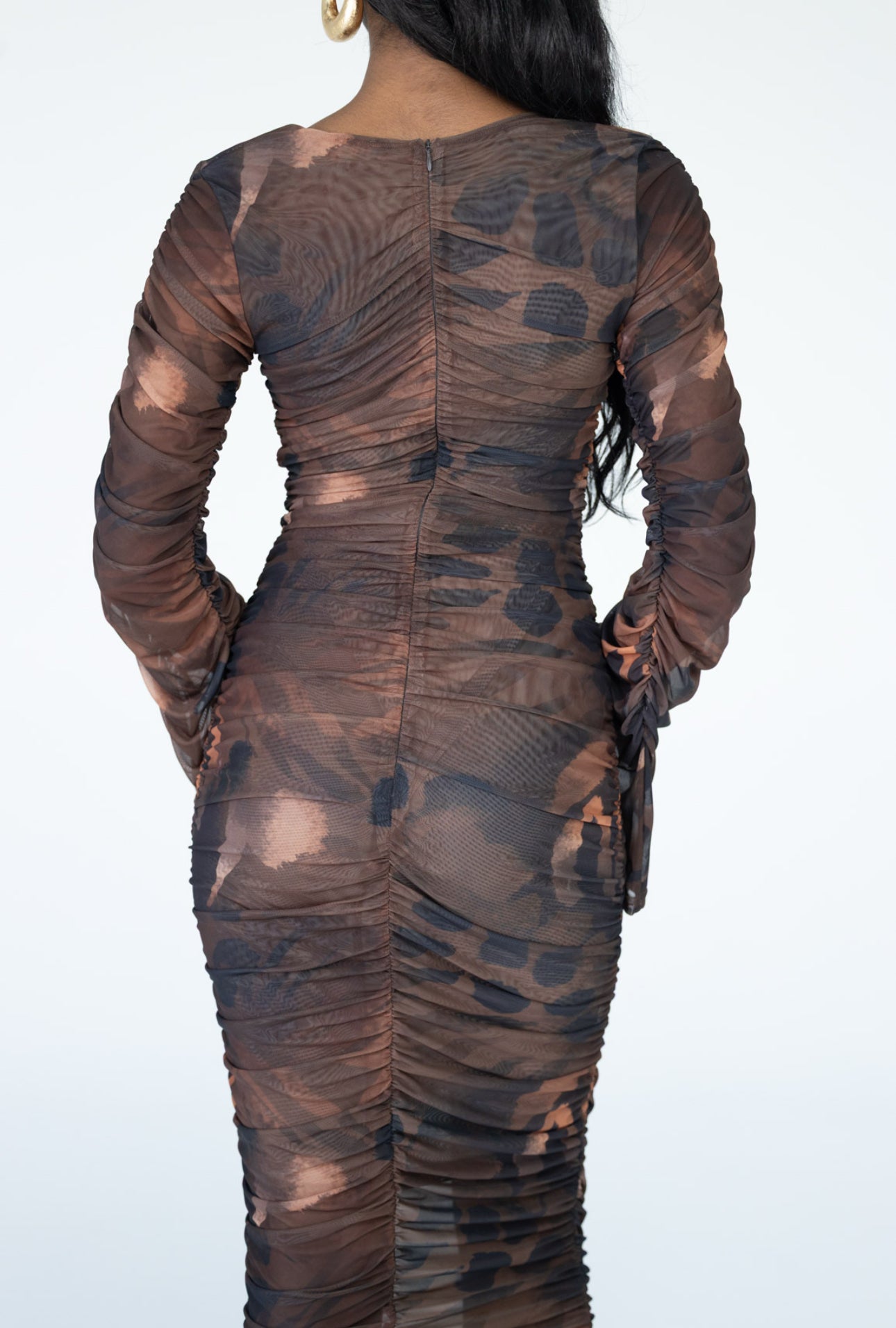 Dahlia Dress - Wild Mocha