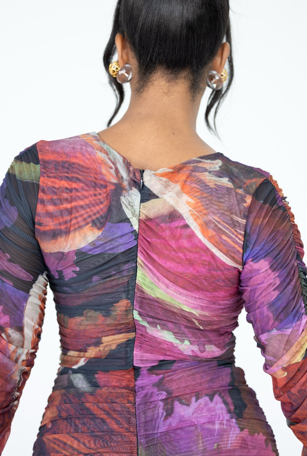 Dahlia Dress - Floral bloom